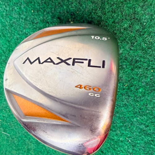Ping Maxfli 460cc 10.5 Degree Golf Driver Flex R Powermax Orange Silver RH 44.5”