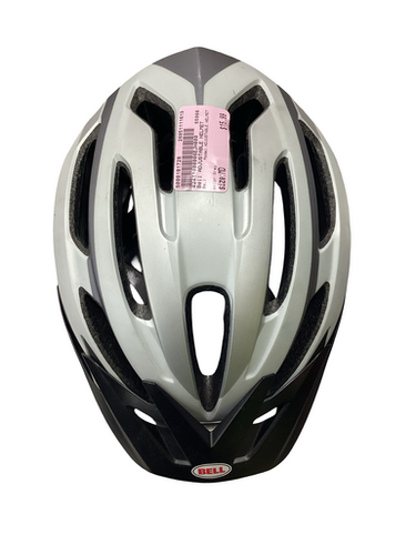 Used Bell ADJUSTABLE HELMET Bike Helmet Grey MD 11613-S000181728