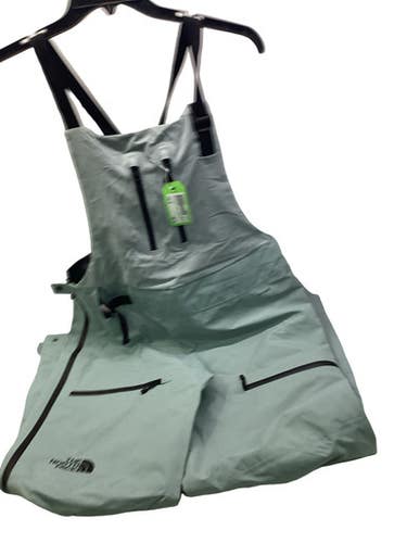 Used North Face Snow Bibs W Teal LG 11347-S000268657