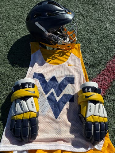 (WTB) WVU Lacrosse equipment