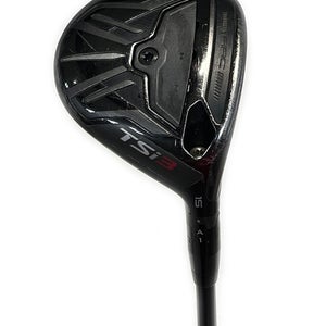 Titleist TSi3 15* 3 Fairway Wood Graphite Tensei Raw Blue 75 Regular Flex