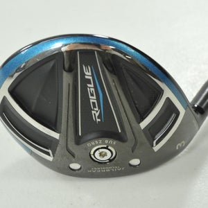 LEFT HANDED Callaway Rogue Sub Zero 3-15* Fairway Wood X-Stiff Tour AD #208592