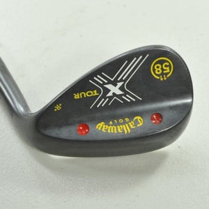 Callaway X Tour Vintage 58*-11 Wedge Right True Temper Steel # 204830