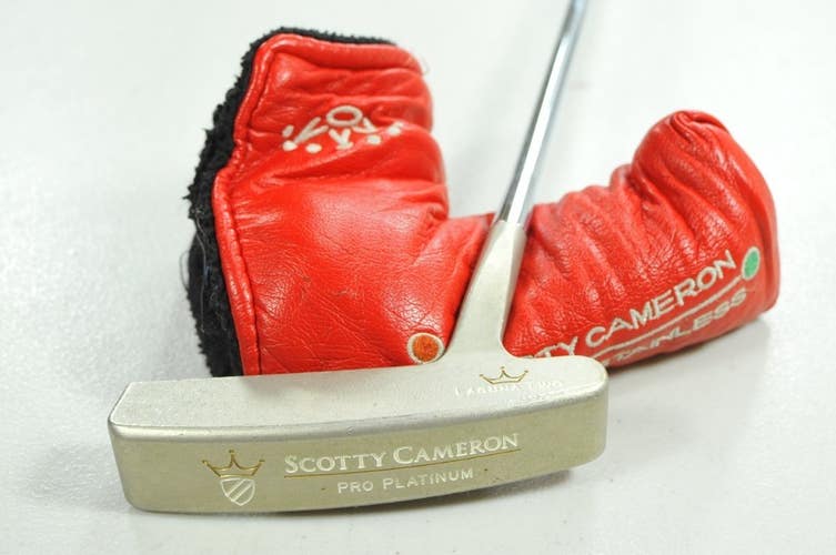 Titleist 2000 Scotty Cameron Pro Platinum Laguna 2 35" Putter RH Steel # 205473