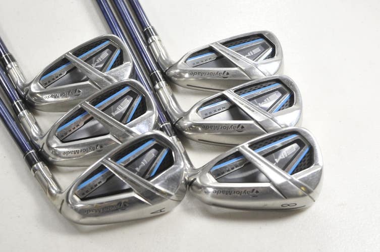 TaylorMade SIM Max OS 6-PW,AW Iron Set Stiff Flex RH Ventus 7 Graphite # 217700