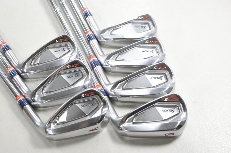 Srixon ZXi5 All American 5-PW,AW Iron Set Stiff Right DG MID S300 Steel # 202221