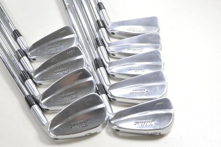 Titleist 660 2-PW Forged Iron Set Stiff Flex Right DG SL S300 Steel  # 217716