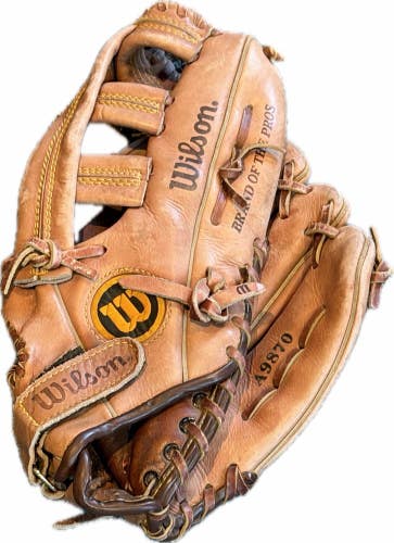 Wilson A9870 MVP Series II Leather Baseball Glove Right Handed Throwing RHT 12"