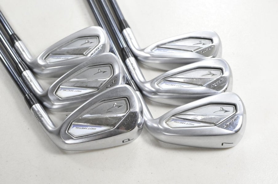 Mizuno JPX 925 Hot Metal 5-PW Iron Set Senior Flex RH Recoil F2 Graphite #217922