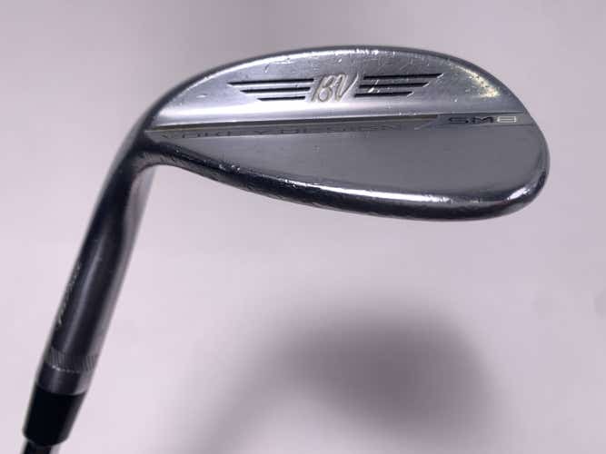 Titleist Vokey SM8 Tour Chrome Lob Wedge LW 60* 8 Bounce M-Grind Wedge Mens LH