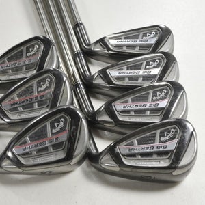 Callaway Big Bertha OS 2016 6-PW,AW,SW Iron Set RH Senior Flex Graphite # 217567