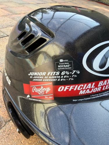 6 3/8 - 7 1/8 Rawlings Velo Batting Helmet (New)