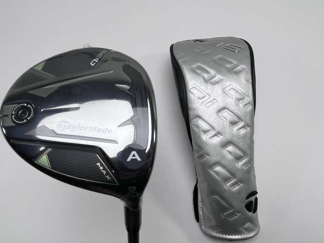TaylorMade Qi35 Max 9 Fairway Wood 24.5* Air Speeder 2025 50g Senior RH HC NEW