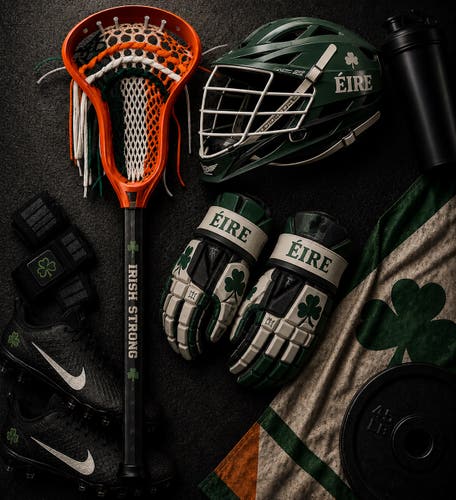 New Box Strung Far North Lacrosse Irish "Vipr1" Head