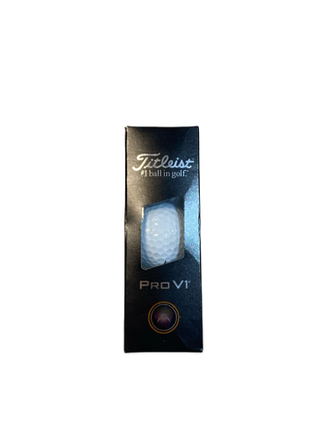 Used Titleist PRO V1 3 Ball - Golf Ball Sleeve 11706-S000376523