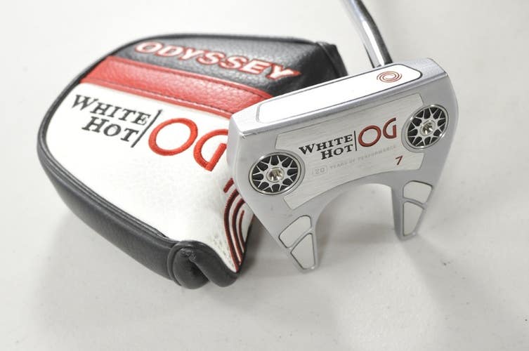 Odyssey White Hot OG 7 Nano 34" Putter Right Steel with Head Cover  # 217926
