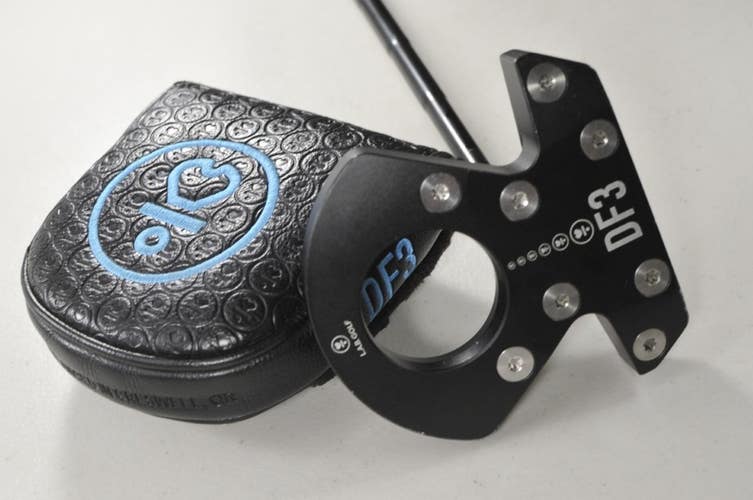 LEFT HANDED LAB Golf DF3 34" 69* Putter Steel with Head Cover  # 217732