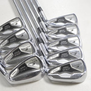 Tour Edge Exotics EXS Pro Forged 3-PW,AW Iron Set Regular Flex RH Steel # 217709