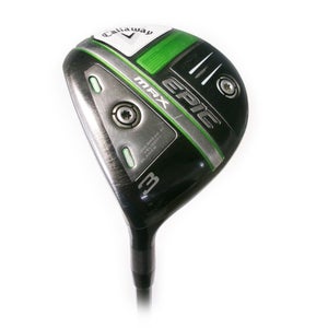 LH Callaway Epic Max 15* 3 Wood Graphite Tensei Blue 65 Stiff Flex