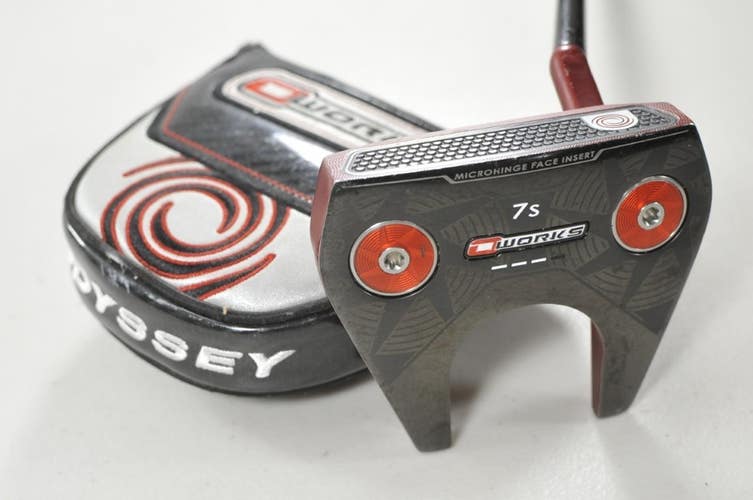 Odyssey O-Works #7S Red 33" Putter Right Steel with Head Cover  # 217656
