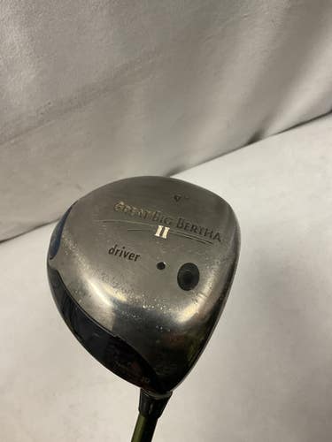 Used Callaway BIG BERTHA II Mens Driver RH 9.0 Degree 11490-S000272689