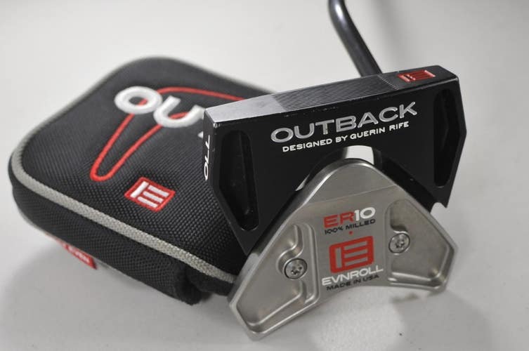 Evnroll ER10 Outback Mallet 35" Putter RH Steel with Head Cover  # 217569