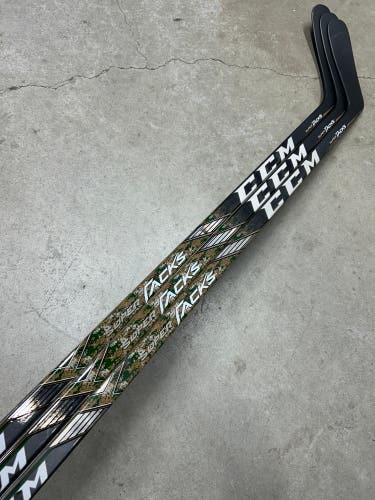 3 PACK 90 Flex P29 Senior CCM Super Tacks Left Hand Hockey Stick (New) Military Night Pro Stock