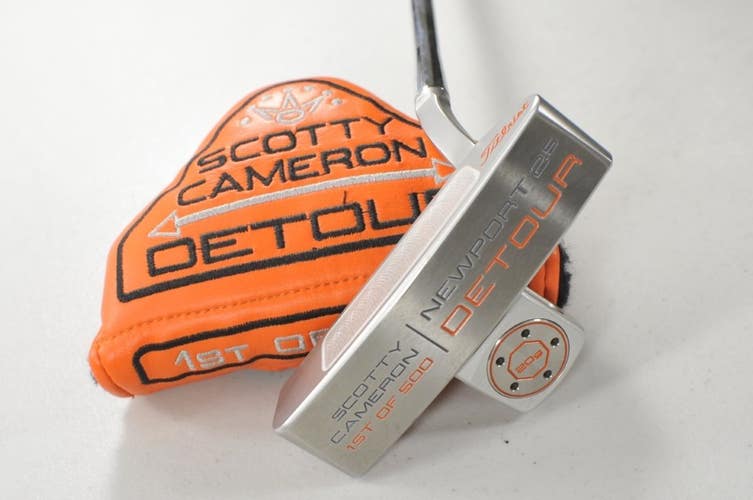 Titleist 2006 Scotty Cameron Newport 2.5 Detour 1st Run 34" Putter Steel #217728