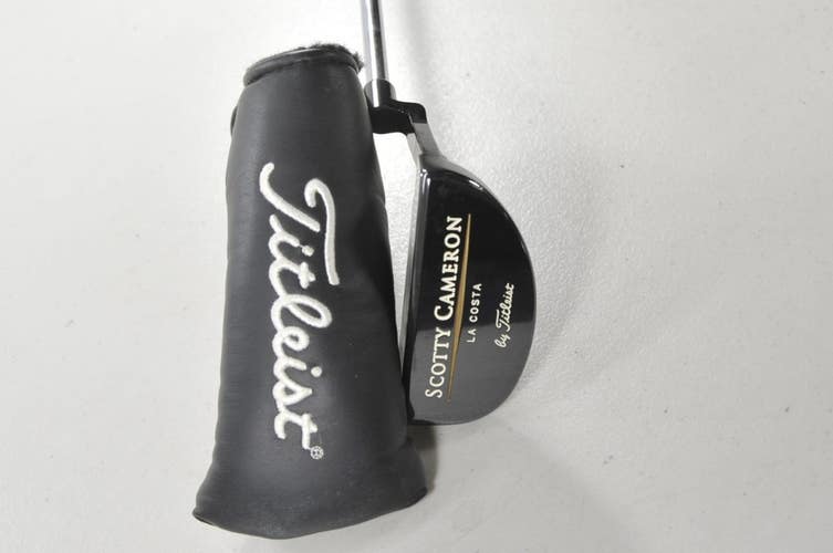 Titleist 1995 Scotty Cameron La Costa 1st Run 35" Putter Steel w/ Cover # 217725