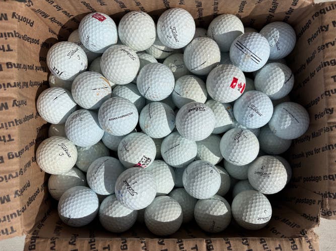 Titleist Pro V1 Balls 100 Pack 3A - AAA (Used)
