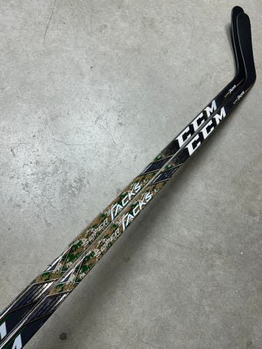2 PACK 90 Flex P29 Senior CCM Super Tacks Left Hand Hockey Stick (New) Military Appreciation