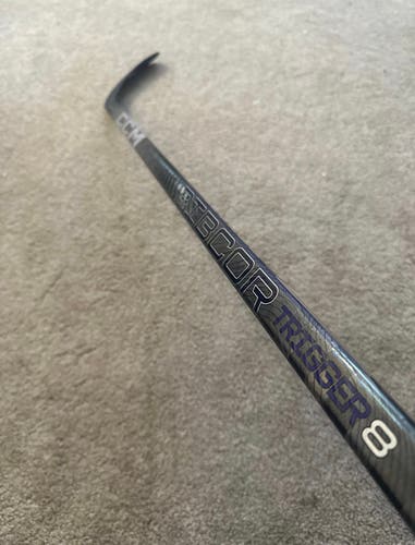 Intermediate CCM Ribcor Trigger 8 Left Hand Hockey Stick P88 65 Flex (Used)