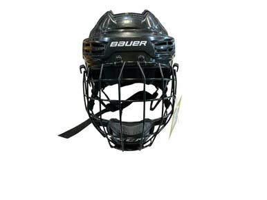 Used Bauer IMS 5.0 Helmet Cage Combo Black LG 11873-S000238954