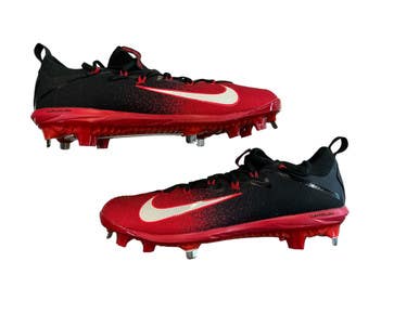 Used Nike LUNARLON BB/SB Cleats Black And Red Senior 13 11873-S000238938