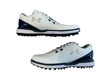 Used Under Armour Mens Golf Shoes White Senior 7 11873-S000238929