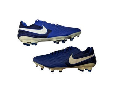 Used Nike TIEMPO Soccer Cleats Royal Blue Senior 7.5 11873-S000238921