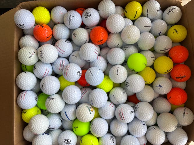 Assorted brands of AAAAA (5A) golf balls -100 Pack - FREE SHIPPING
