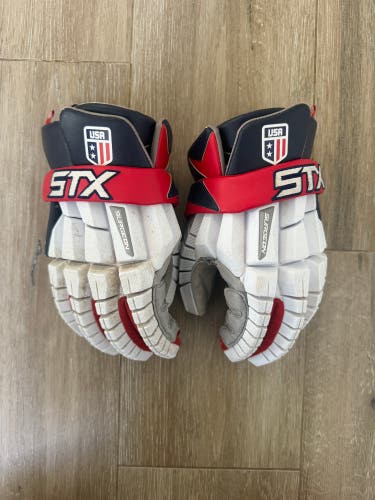 USA STX Surgeon RZR2 Lacrosse Gloves
