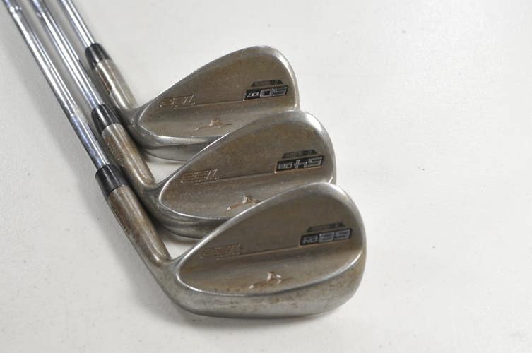 Mizuno T22 Raw 50*, 54*, 58* Wedge Set Right Stiff Flex Steel  # 217625