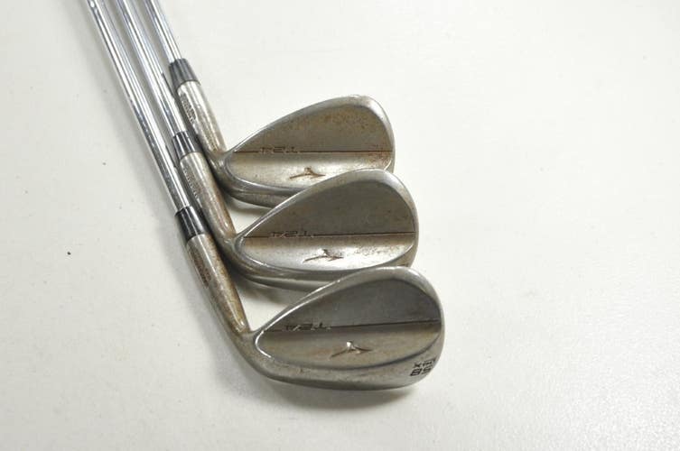 Mizuno T24 Raw 50*, 54*, 58* Wedge Set Stiff Flex Right Steel  # 217621