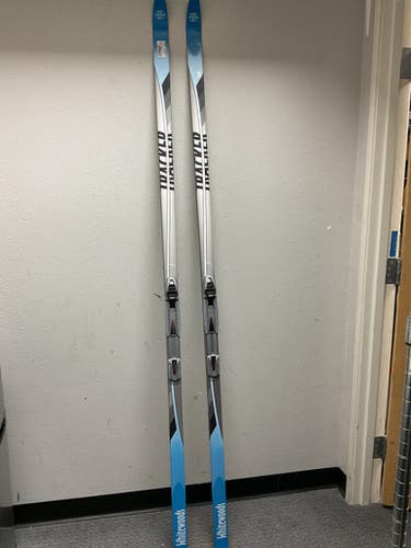 Used Whitewoods TRACKER Mens XC Ski/Binding Royal Blue And Chrome 205 cm 11855-S000203195