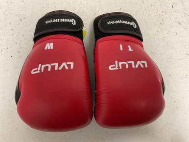 Used GAMENESS Boxing Gloves Red And Black Senior 11855-S000203181