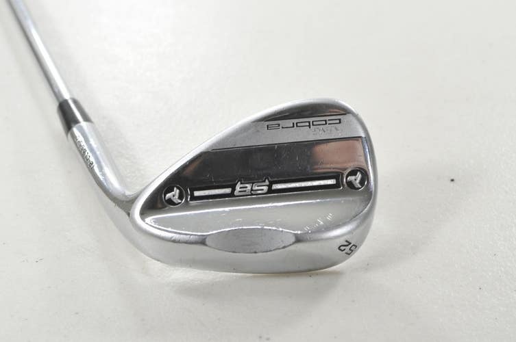 Cobra King SnakeBite SB 2021 52*-12 Wedge RH KBS Hi-Rev 2.0 125g Steel  # 217532