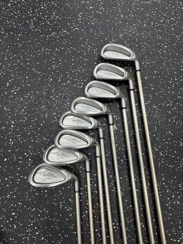 Used Callaway STEELHEAD X14 GEMS Womens Iron Set RH 4I-SW 11849-S000039484