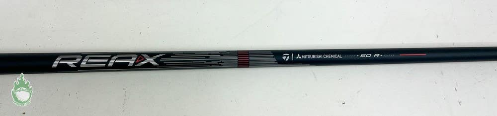 Used Mitsubishi Chemical Reax Red 50g Regular Driver Shaft Taylormade Tip 44.5"