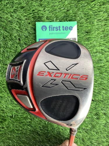Tour Edge Exotics XCG 4 Driver 9* With Tour AD 45 Stiff Graphite Shaft 46