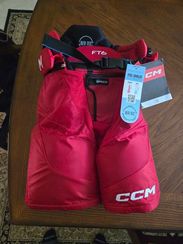 Senior Small CCM JetSpeed FT6 Hockey Pants (New)