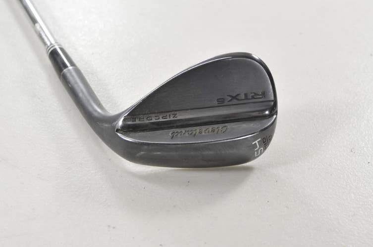 Cleveland RTX-6 Zipcore Black Satin 54*-10 Wedge Right DG Spinner Steel # 217560