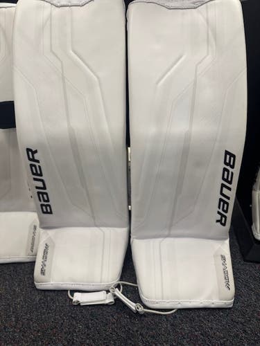 Small 2024 Bauer Supreme Shadow Goalie Leg Pads (New)