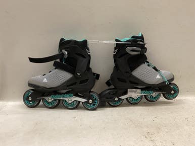 Used Rollerblade ZETRABLADE Senior Rec Fitness Skates Teal Senior 9 11725-S000499647